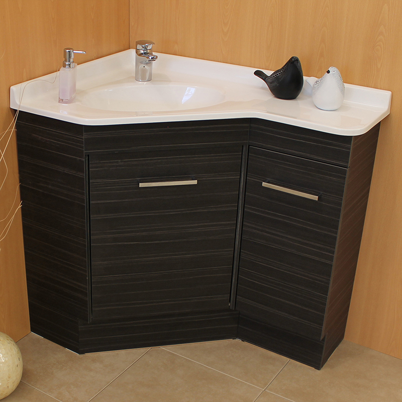 Corner Floor Standing Vanity 600mm X, Corner Bathroom Mirror Cabinet 900mm
